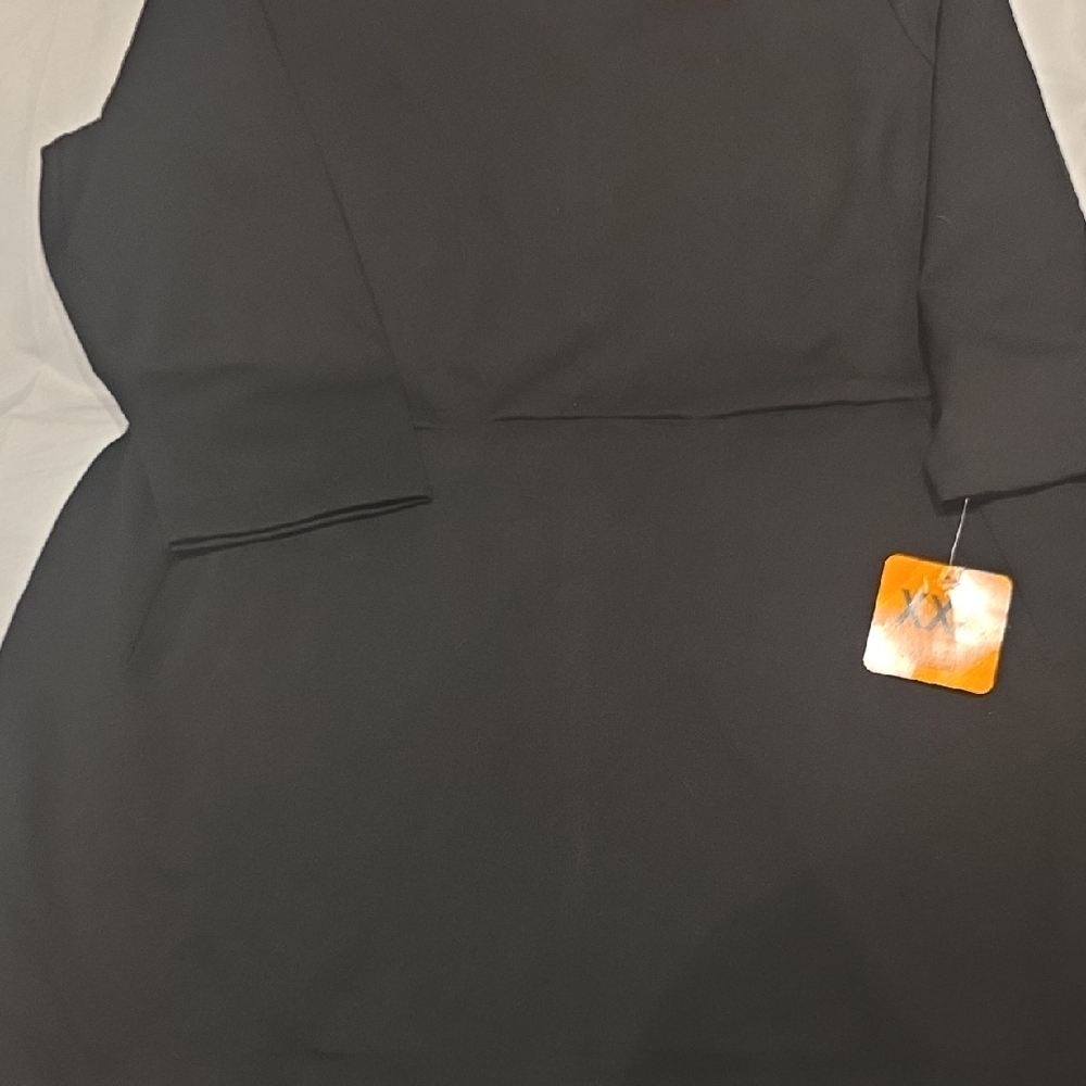 Buffalo David Bitton Elegant Black Long Sleeve Dress